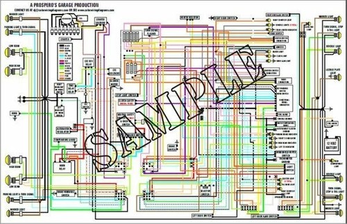 Color wiring diagram - x,